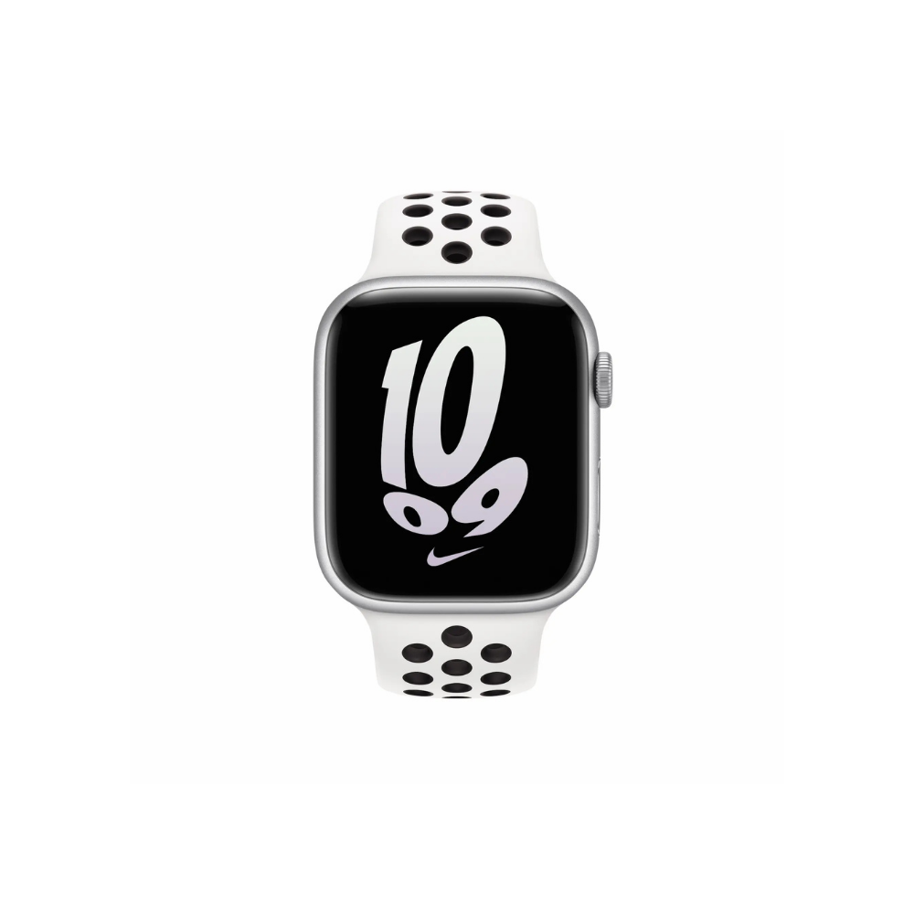 Apple Watch 45 mm Summit White/Black Nike Spor Kordon MPH13ZM/A