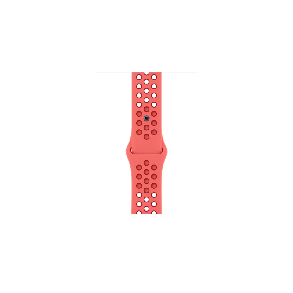 Apple Watch 45 mm Bright Crimson/Gym Red Nike Spor Kordon MPHA3ZM/A