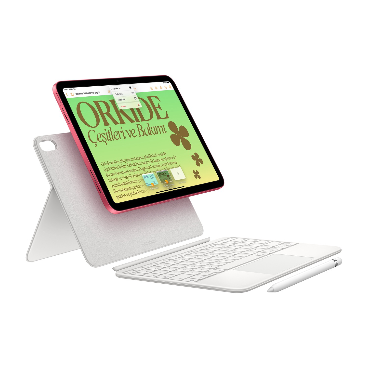 Apple 10.9 inç iPad Wi-Fi 64GB - Gümüş MPQ03TU/A MPQ03TU/A