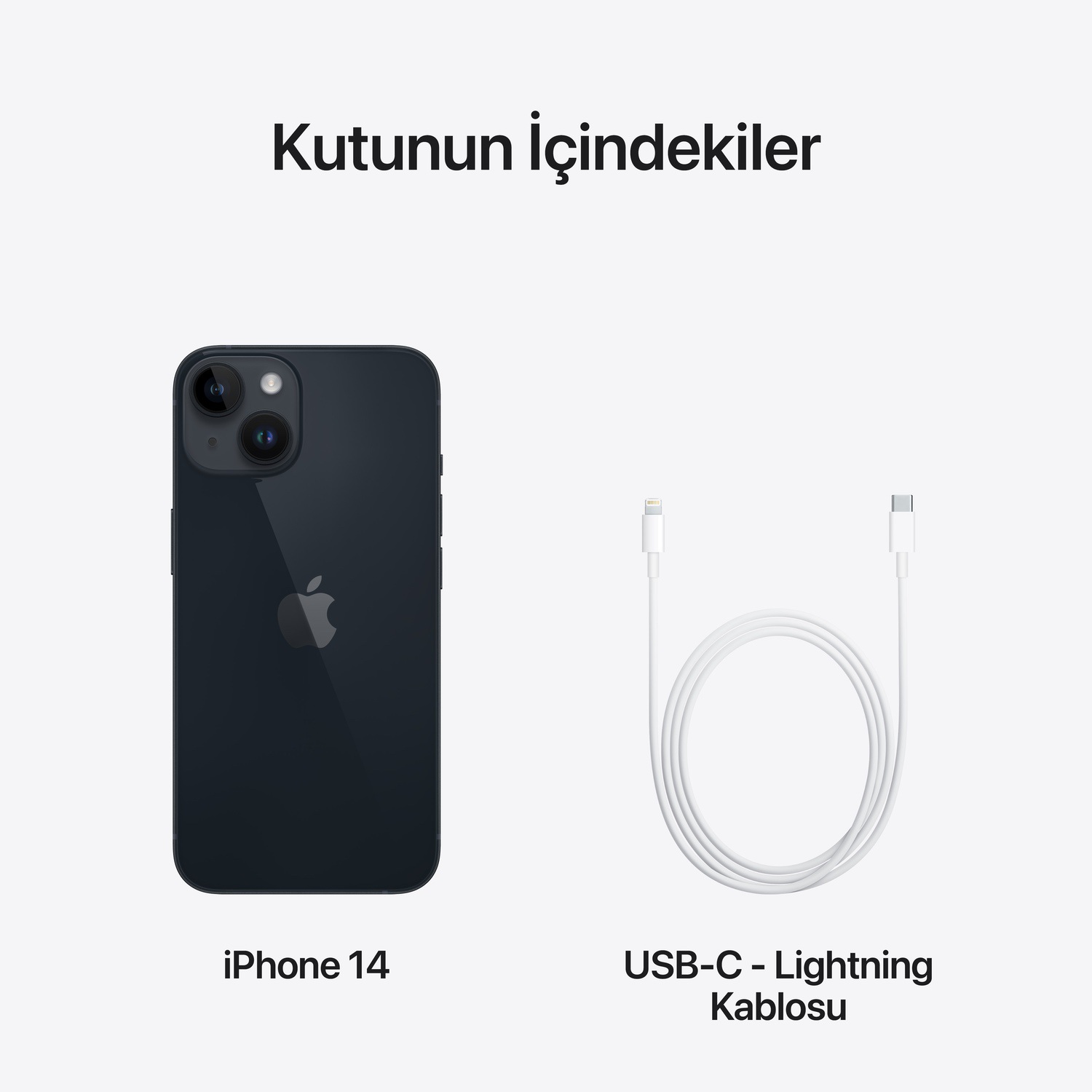 Apple iPhone 14 256GB Gece Yarısı  MPVX3TU/A