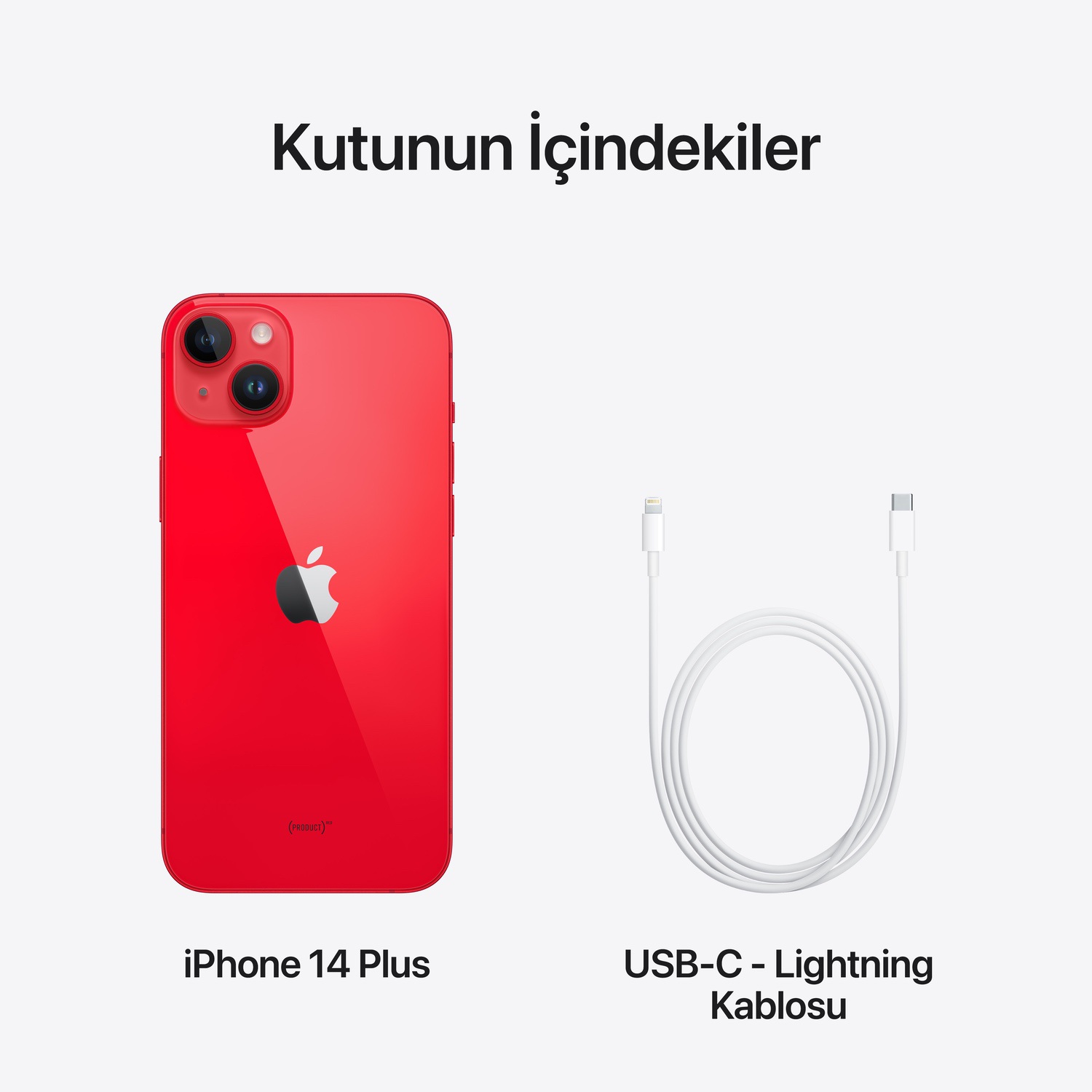 Apple iPhone 14 Plus 256GB (PRODUCT)RED  MQ573TU/A