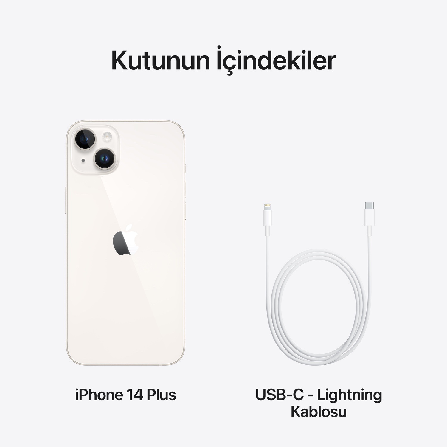 Apple iPhone 14 Plus 512GB Yıldız Işığı  MQ5D3TU/A