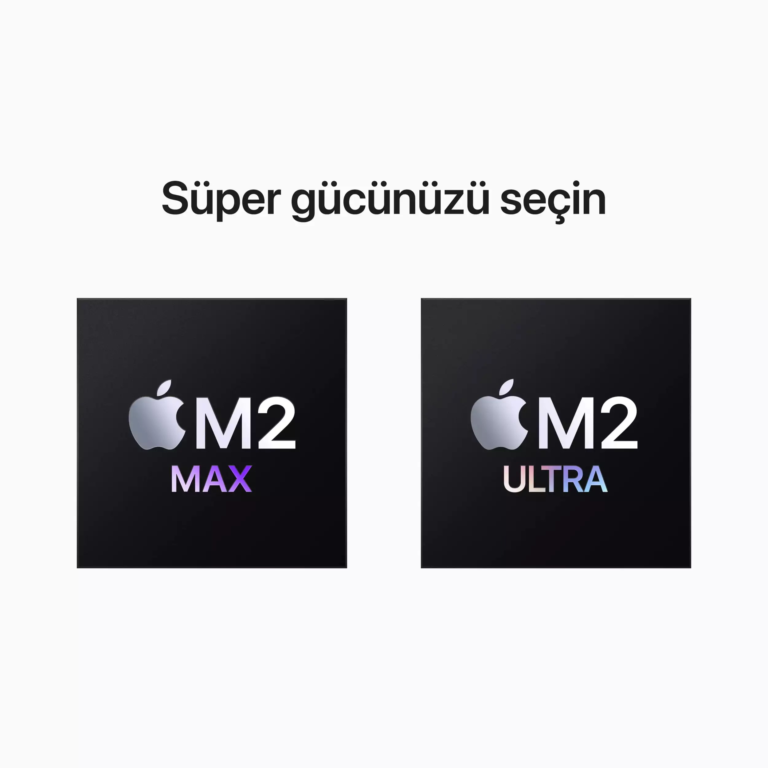 Teşhir - Mac Studio M2 Max çip 12 Çekirdekli CPU 30 çekirdekli GPU 512GB SSD MQH73TU/A