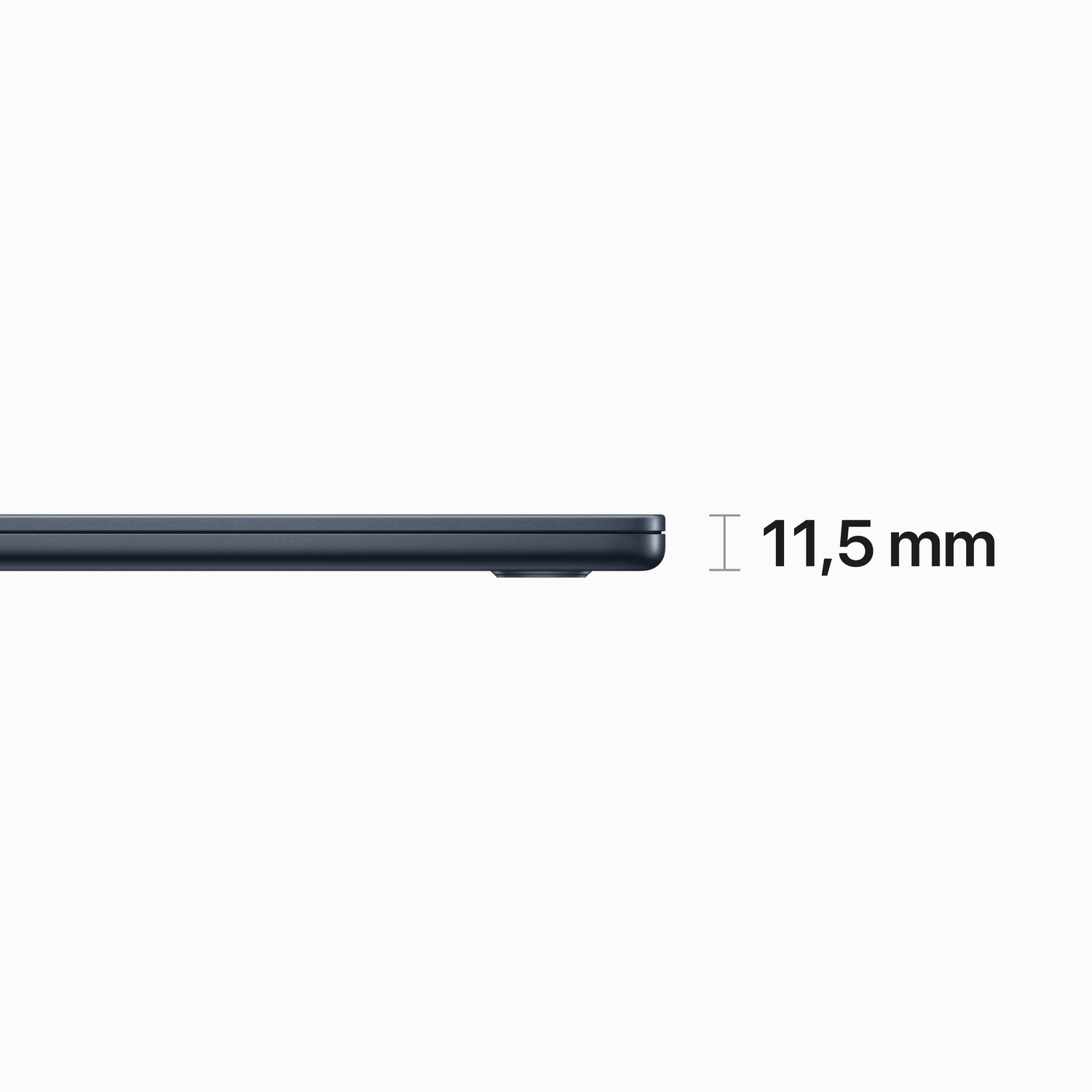 15 inç MacBook Air M2 çip 8 Çekirdekli CPU ve 10 çekirdekli GPU 512GB - Gece Yarısı MQKX3TU/A