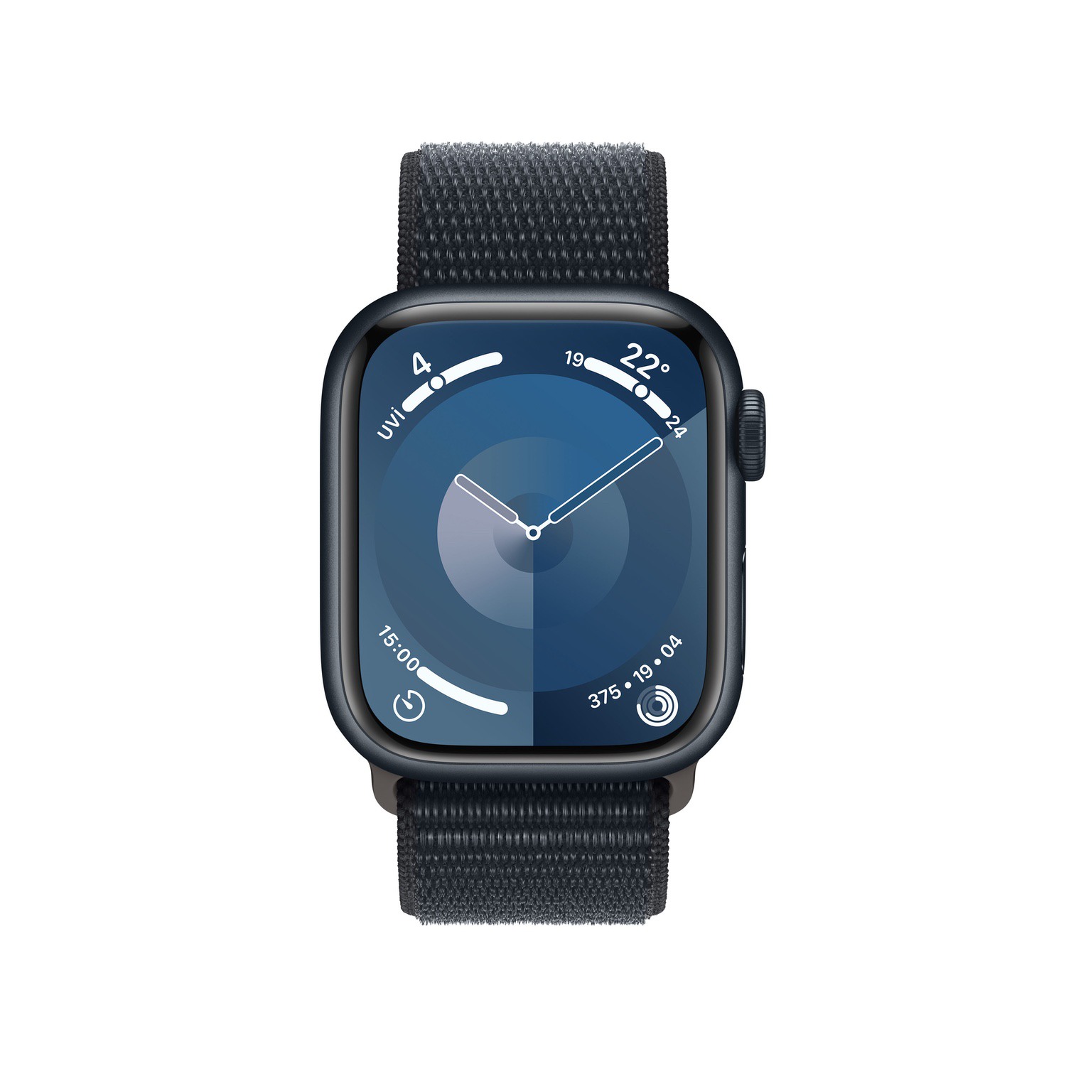 Apple Watch Series 9 GPS 41mm Gece Yarısı Alüminyum Kasa ve Gece Yarısı Spor Loop  MR8Y3TU/A