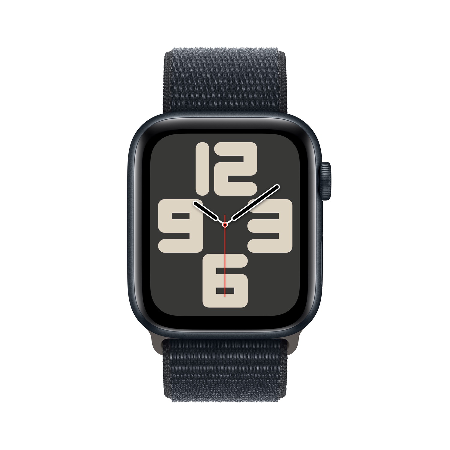 Apple Watch SE GPS 44mm Gece Yarısı Alüminyum Kasa ve Gece Yarısı Spor Loop  MREA3TU/A