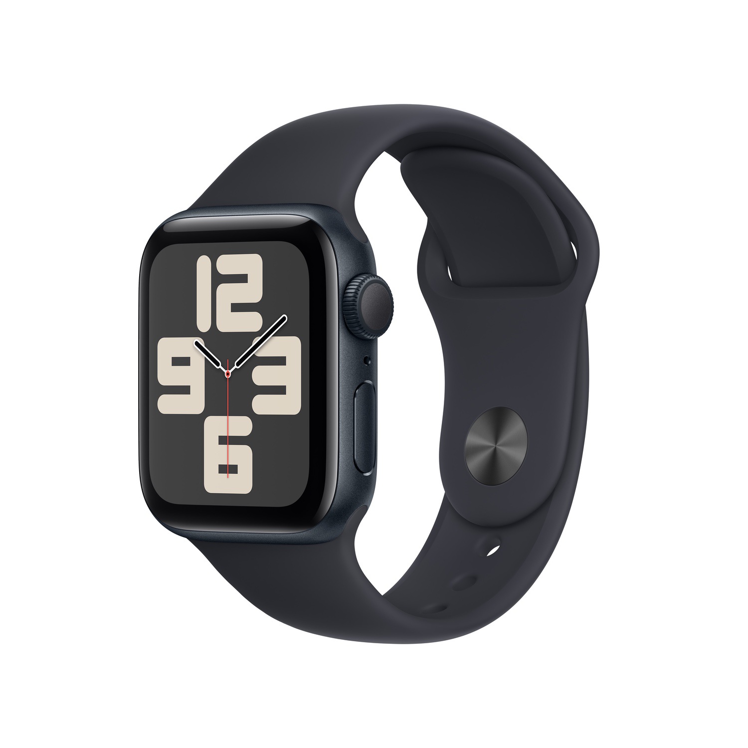 Apple Watch SE GPS + Cellular 40mm Gece Yarısı Alüminyum Kasa ve Gece Yarısı Spor Kordon - M/L  MRGA3TU/A