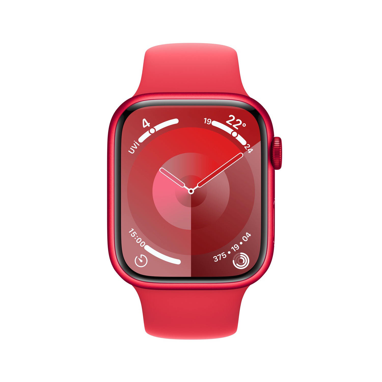 Apple Watch Series 9 GPS + Cellular 45mm (PRODUCT)RED Alüminyum Kasa ve (PRODUCT)RED Spor Kordon - M/L - MRYG3TU/A MRYG3TU/A