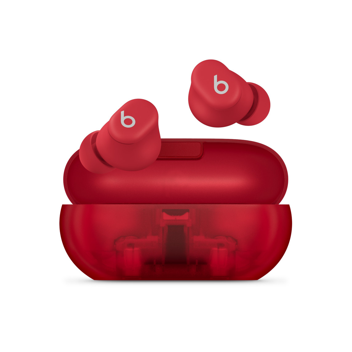 Beats Solo Buds - Gerçek Kablosuz Kulak İçi Kulaklık - Şeffaf Kırmızı MUW03EE/A
