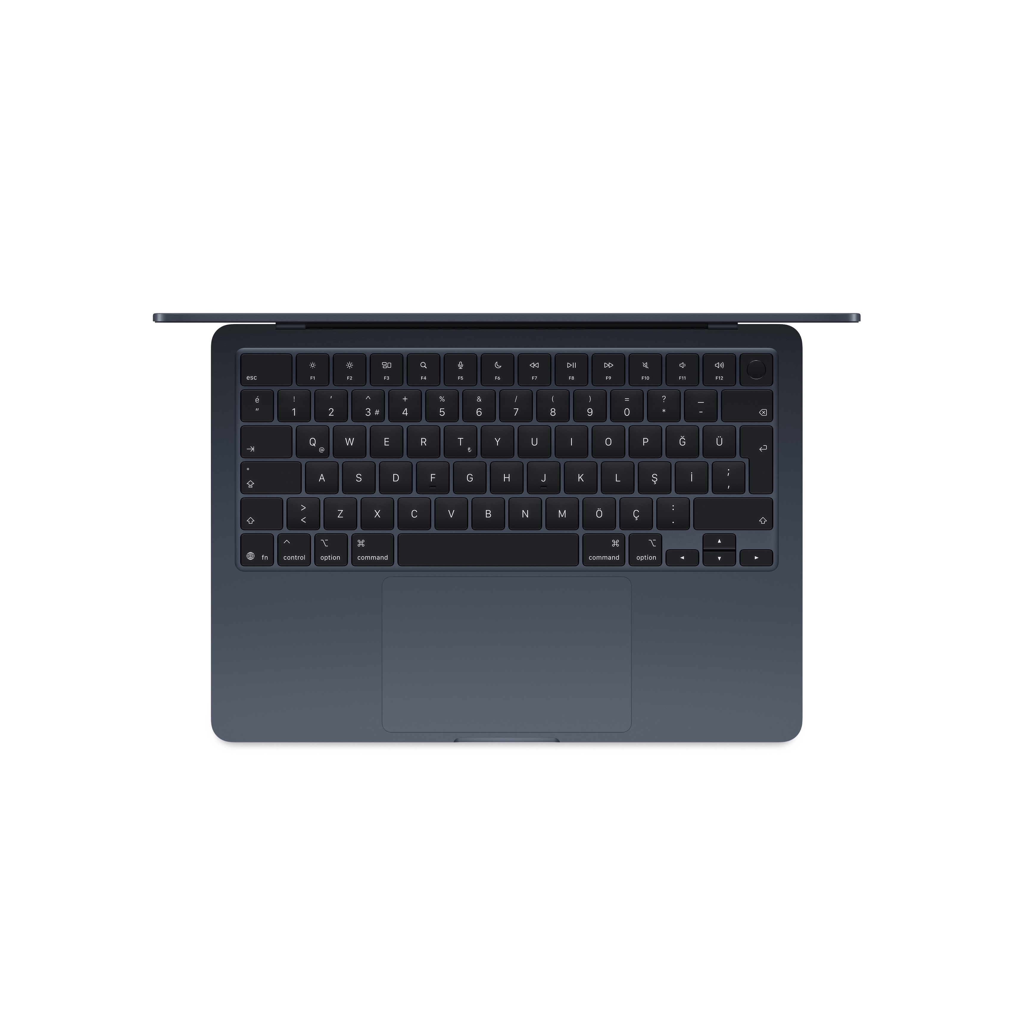 Apple MacBook Air 13 inç M4 Çip 10 Çekirdekli CPU 8 Çekirdekli GPU 16GB Bellek 256GB SSD Gece Yarısı MW123TU/A