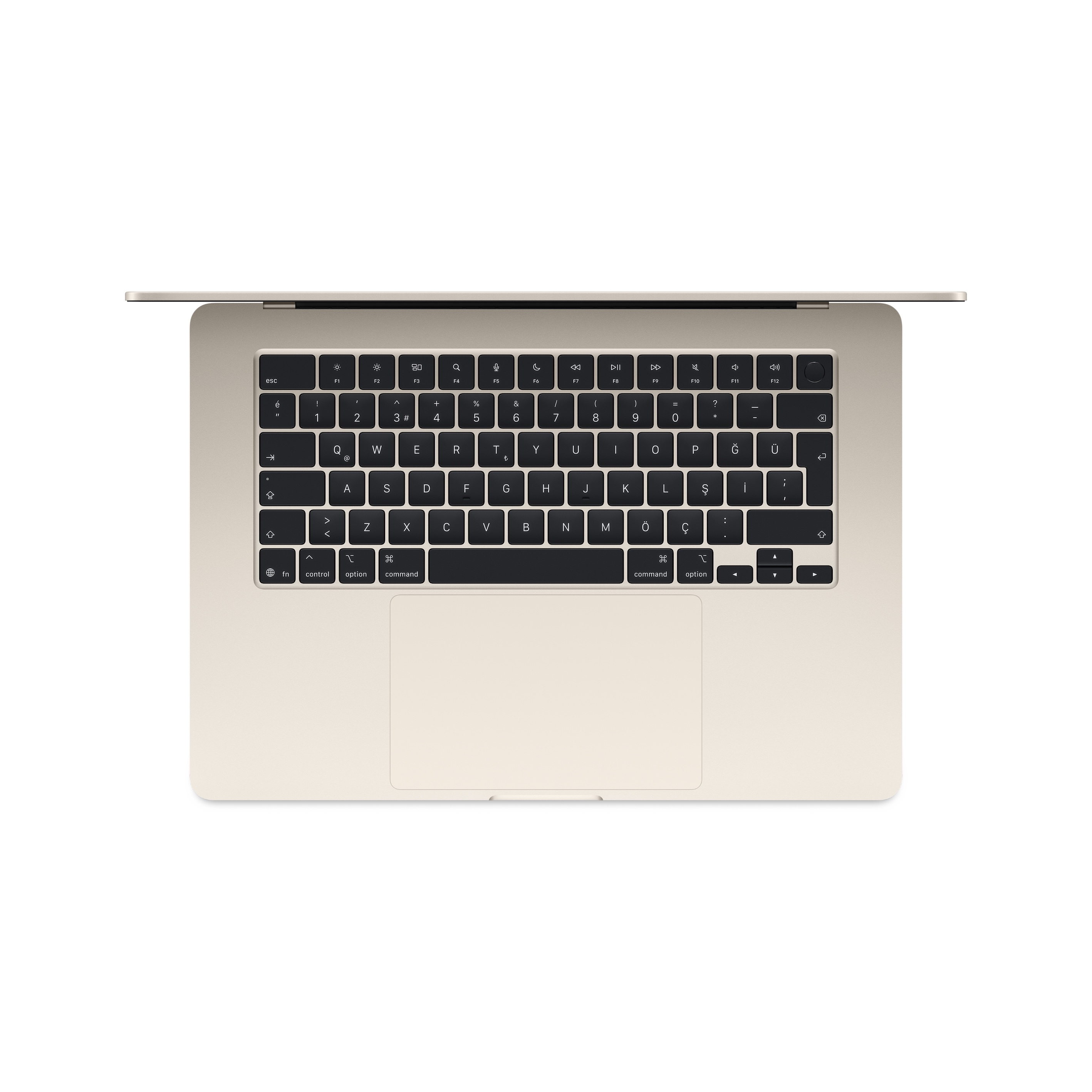 Apple MacBook Air 15 inç M4 Çip 10 Çekirdekli CPU 10 Çekirdekli GPU 16GB Bellek 512GB SSD Yıldız Işığı MW1K3TU/A