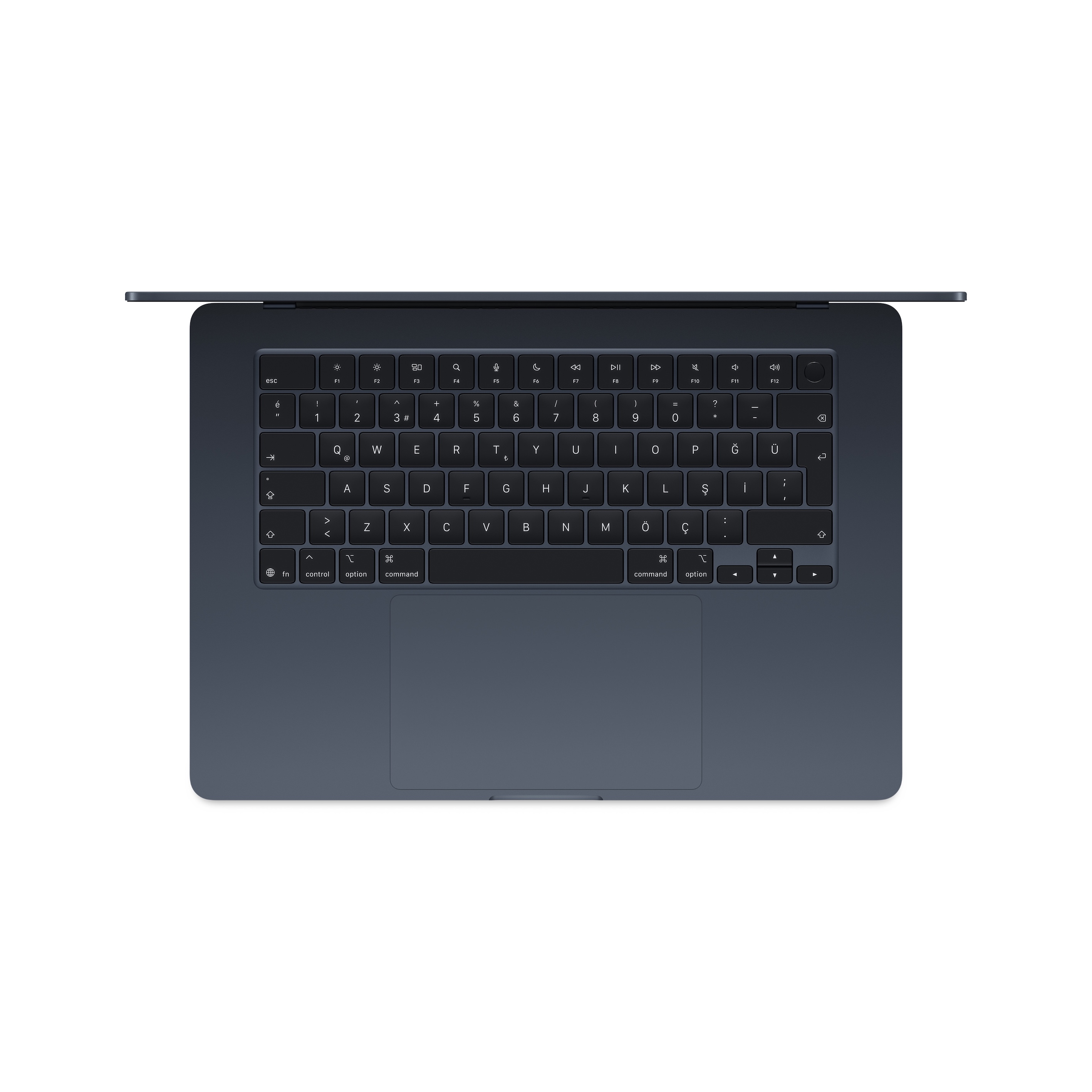Apple MacBook Air 15 inç M4 Çip 10 Çekirdekli CPU 10 Çekirdekli GPU 16GB Bellek 256GB SSD Gece Yarısı MW1L3TU/A