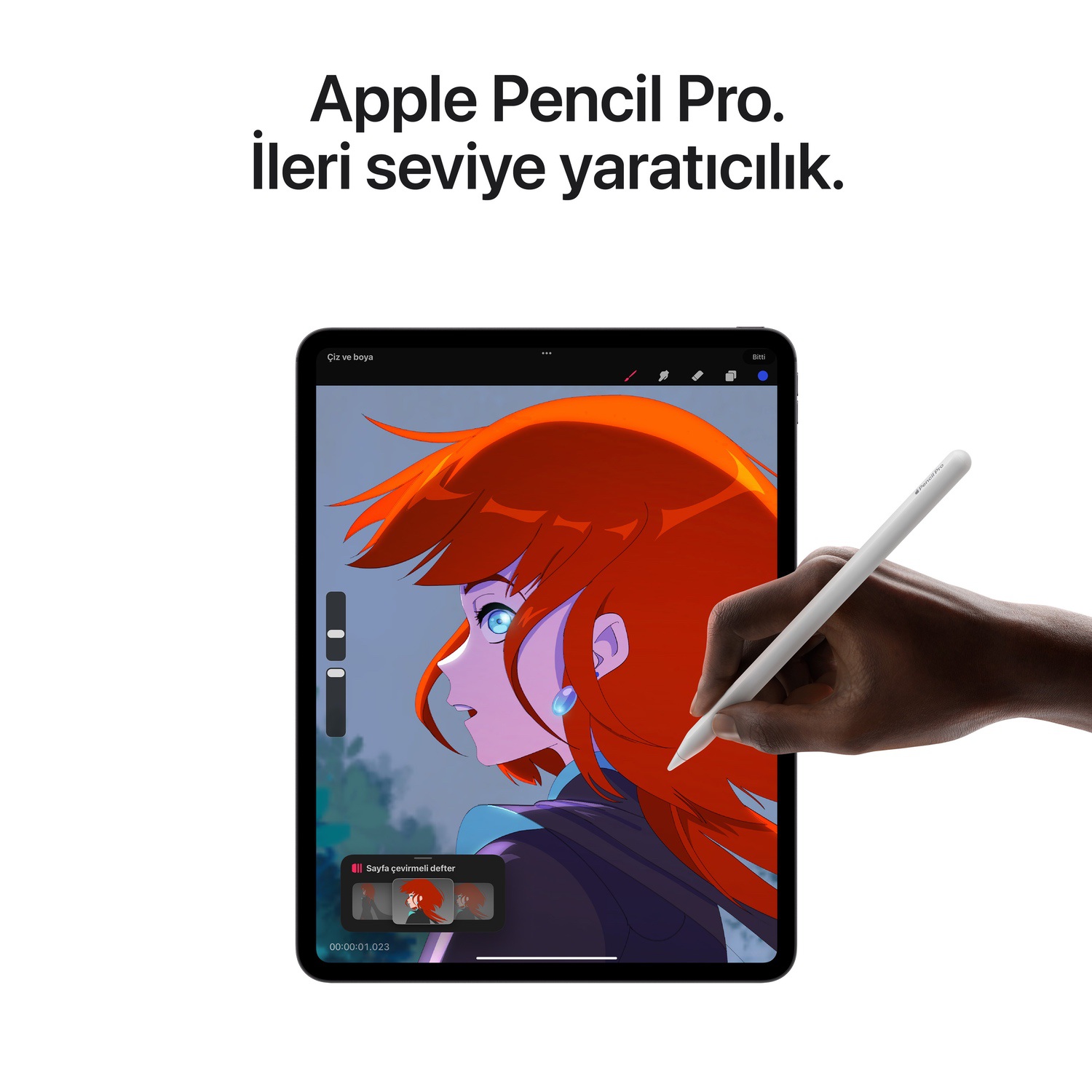 Apple 11 inç iPad Pro M4 WiFi + Cellular 1TB Nano-texture Cam Gümüş  MWRQ3TU/A