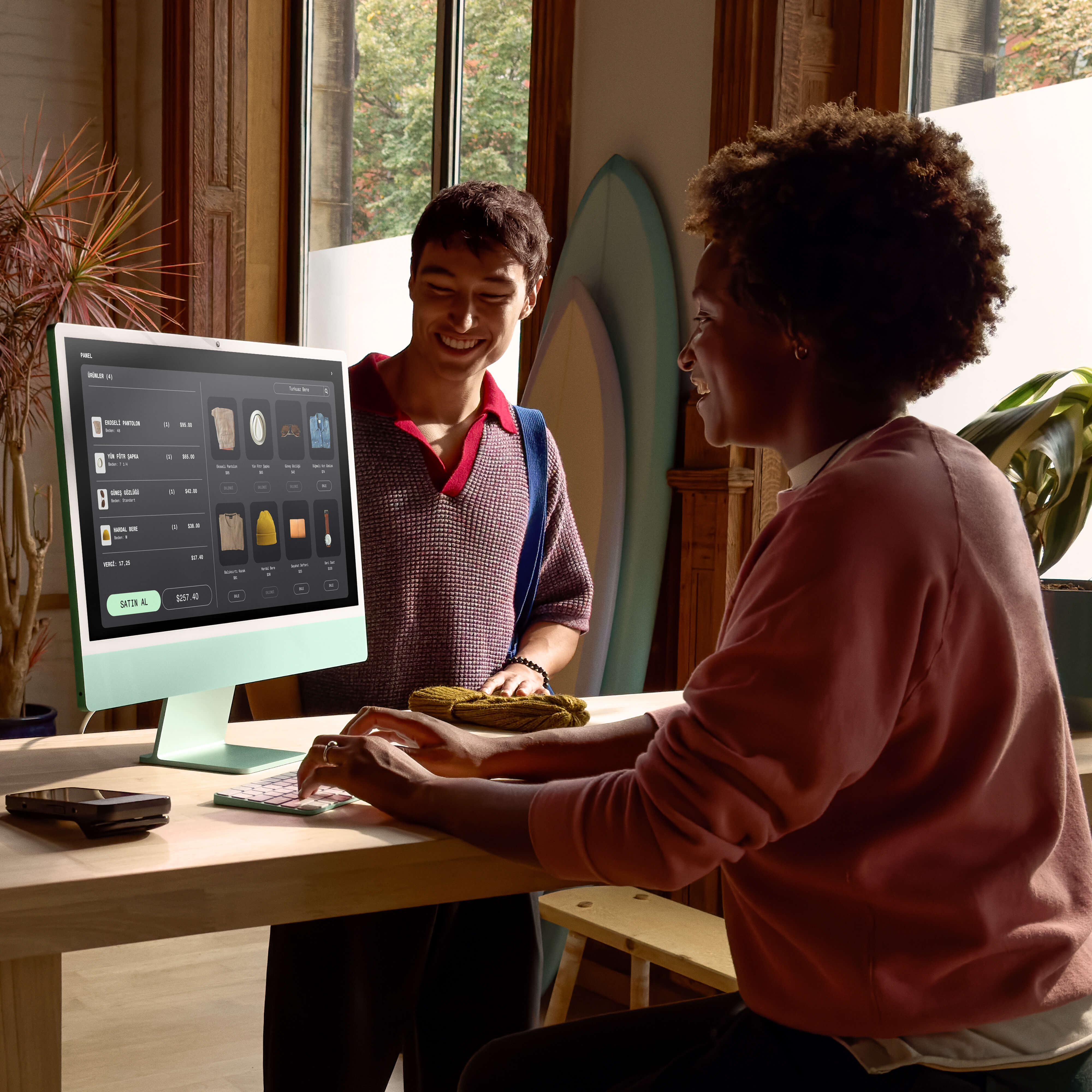 iMac 24 inç Retina 4.5K M4 çip 10 çekirdekli CPU ve 10 çekirdekli GPU 16GB 256GB SSD - Pembe MWV43TU/A