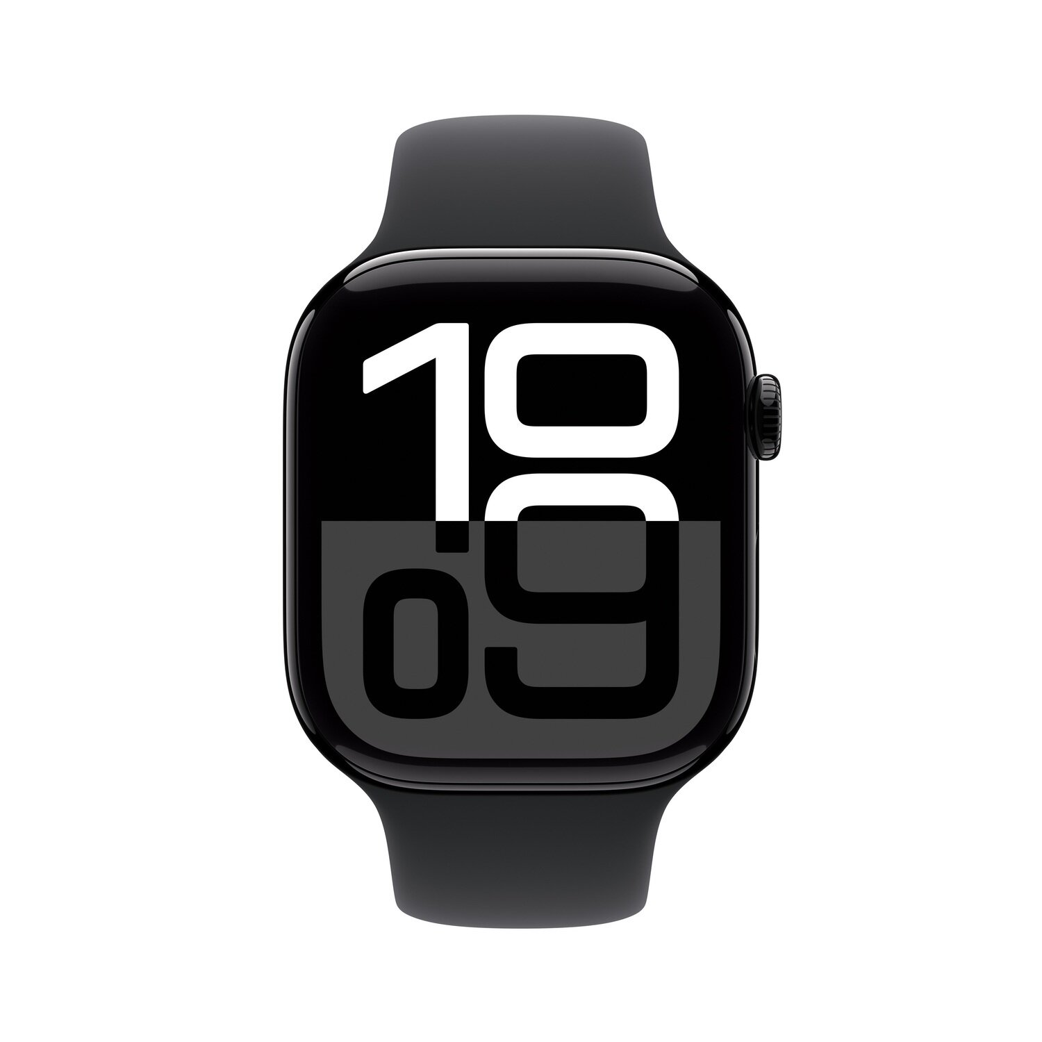 Apple Watch Series 10 GPS 42mm Simsiyah Alüminyum Kasa  Siyah Spor Kordon - M/L  MWWF3TU/A
