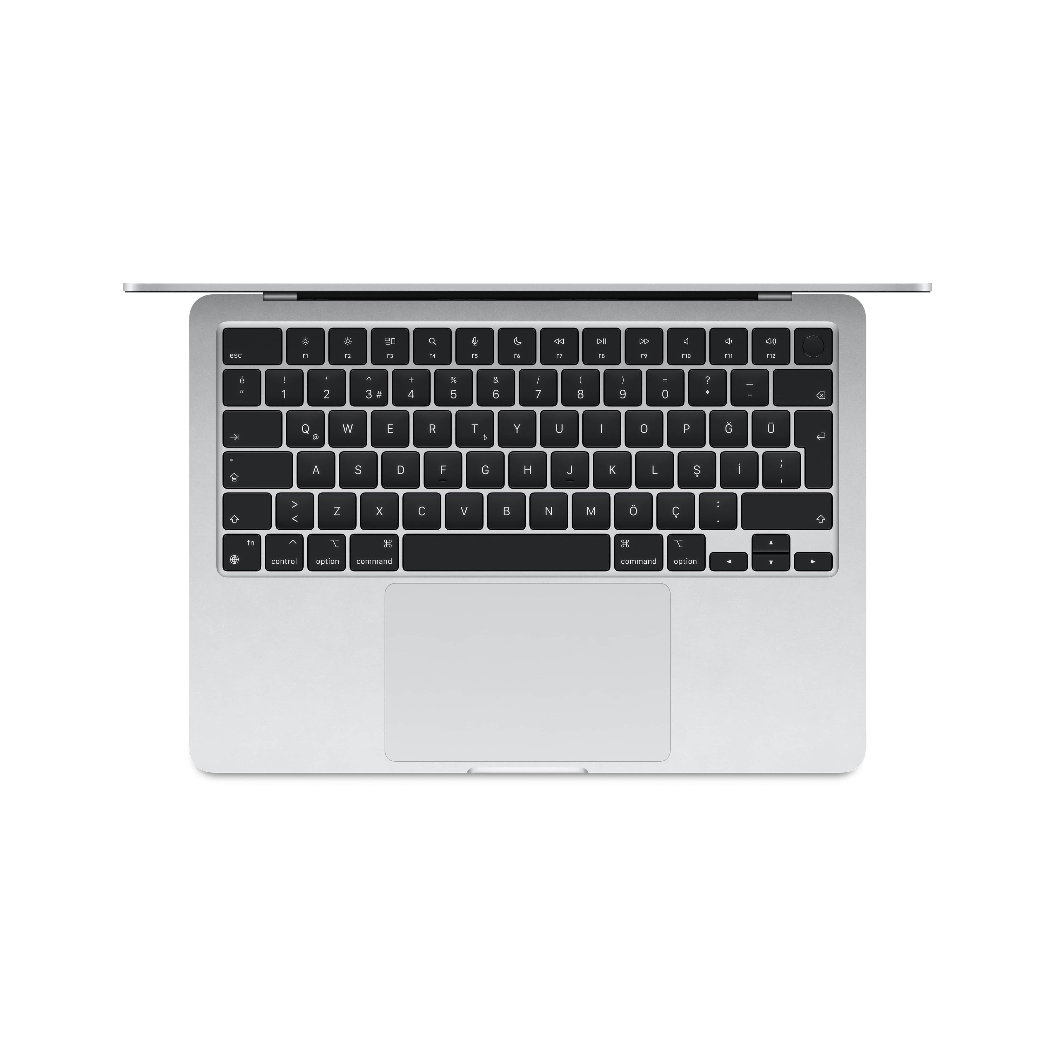 MacBook Air 13 inç M3 Çip 8CPU 10GPU 16GB Bellek 512GB SSD Gümüş MXCT3TU/A