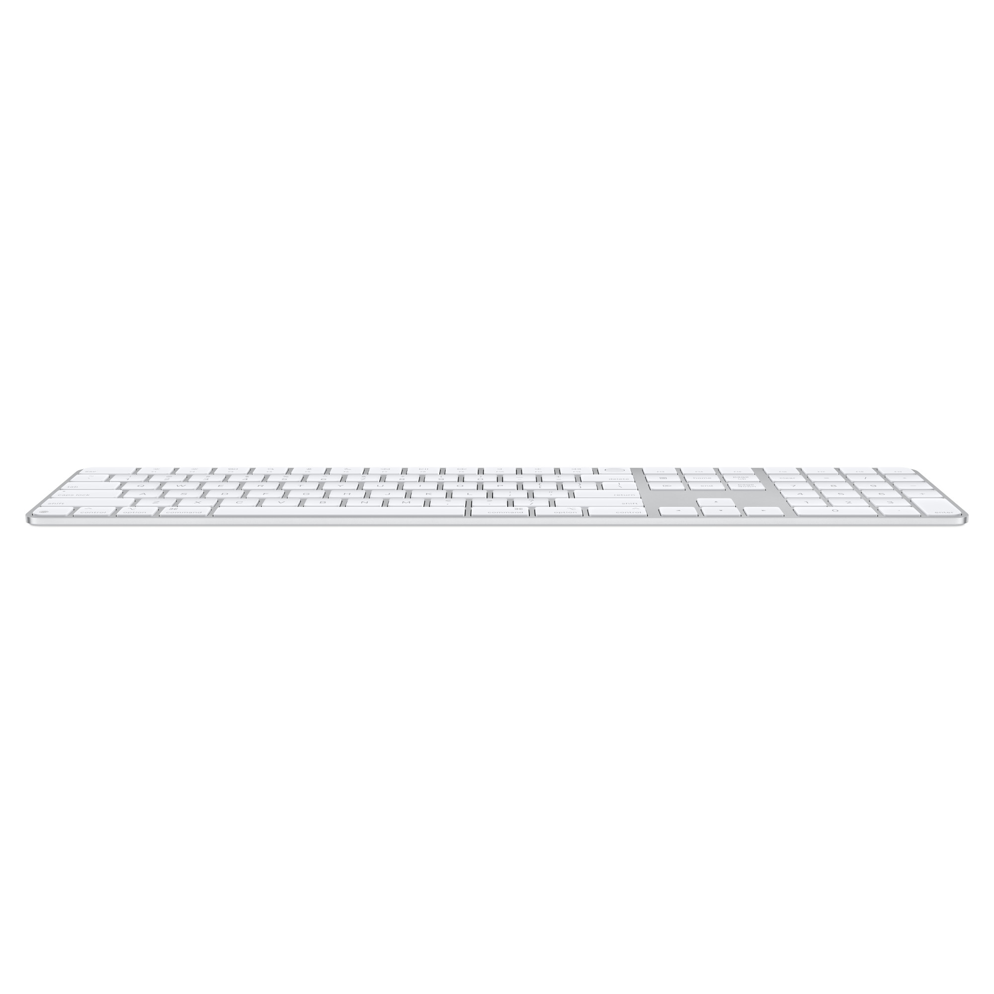 Apple çipli Mac modelleri için Touch ID özellikli ve Sayısal Tuş Takımlı Magic Keyboard (USB–C) - Türkçe Q Klavye - Beyaz Tuşlar MXK73TQ/A