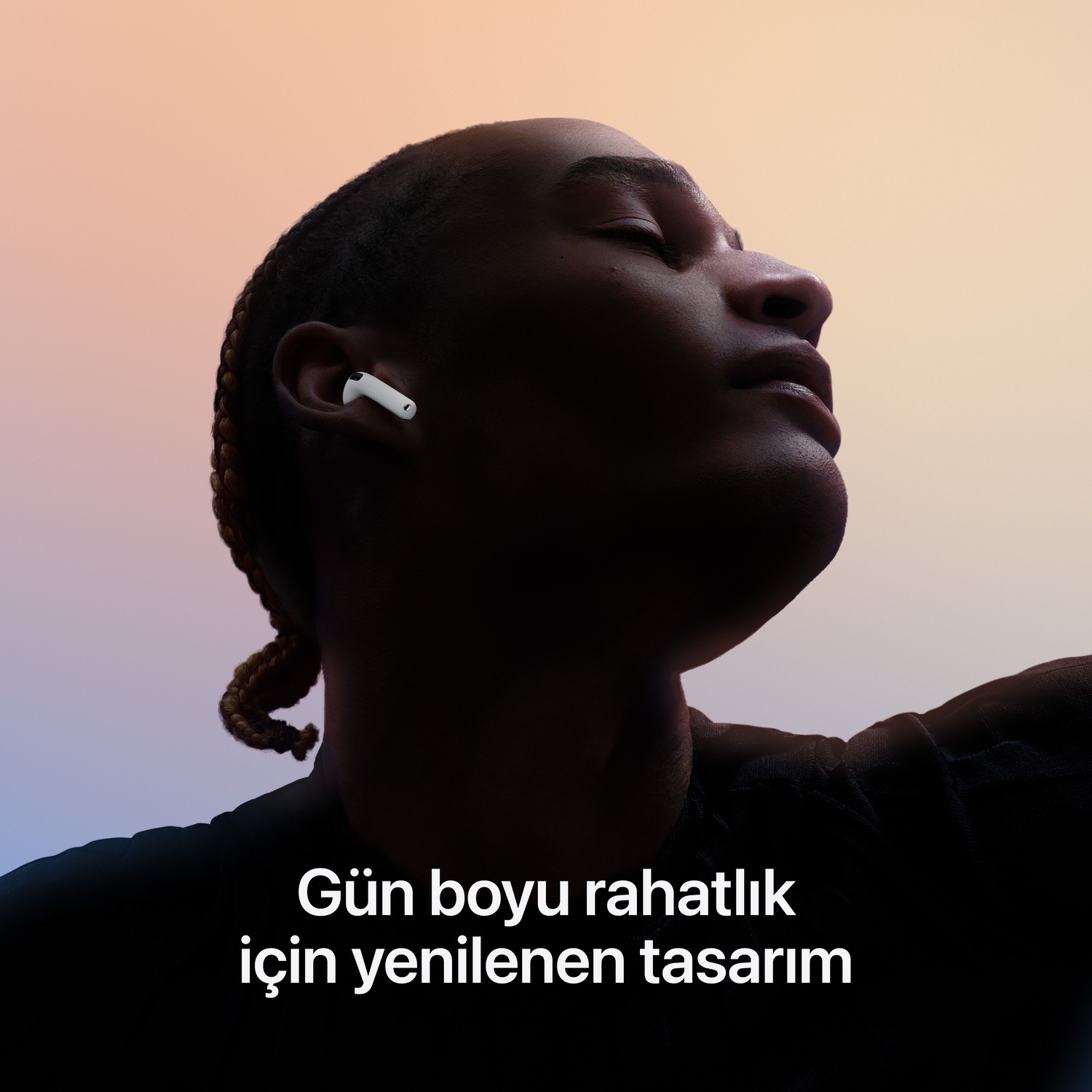AirPods 4 Aktif Gürültü Engelleme Özellikli  MXP93TU/A