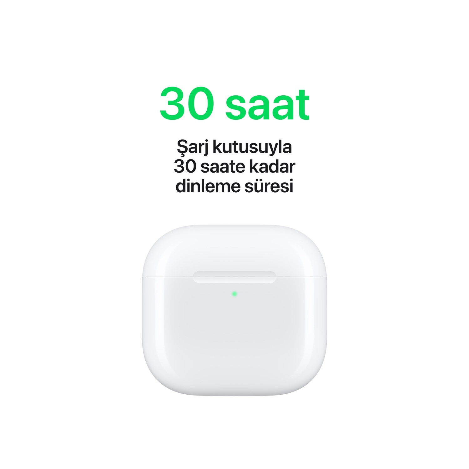 AirPods 4 Aktif Gürültü Engelleme Özellikli  MXP93TU/A