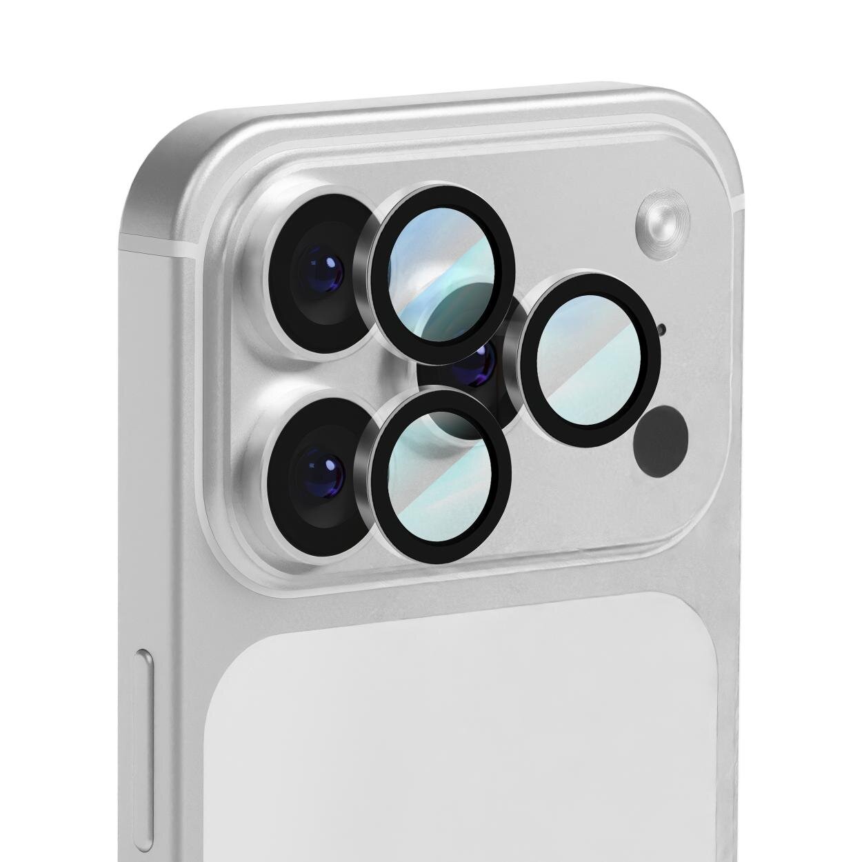 Spera iPhone 17 Pro / 17 Pro Max Safir Kamera Lens Koruyucu - Şeffaf SP-LP001