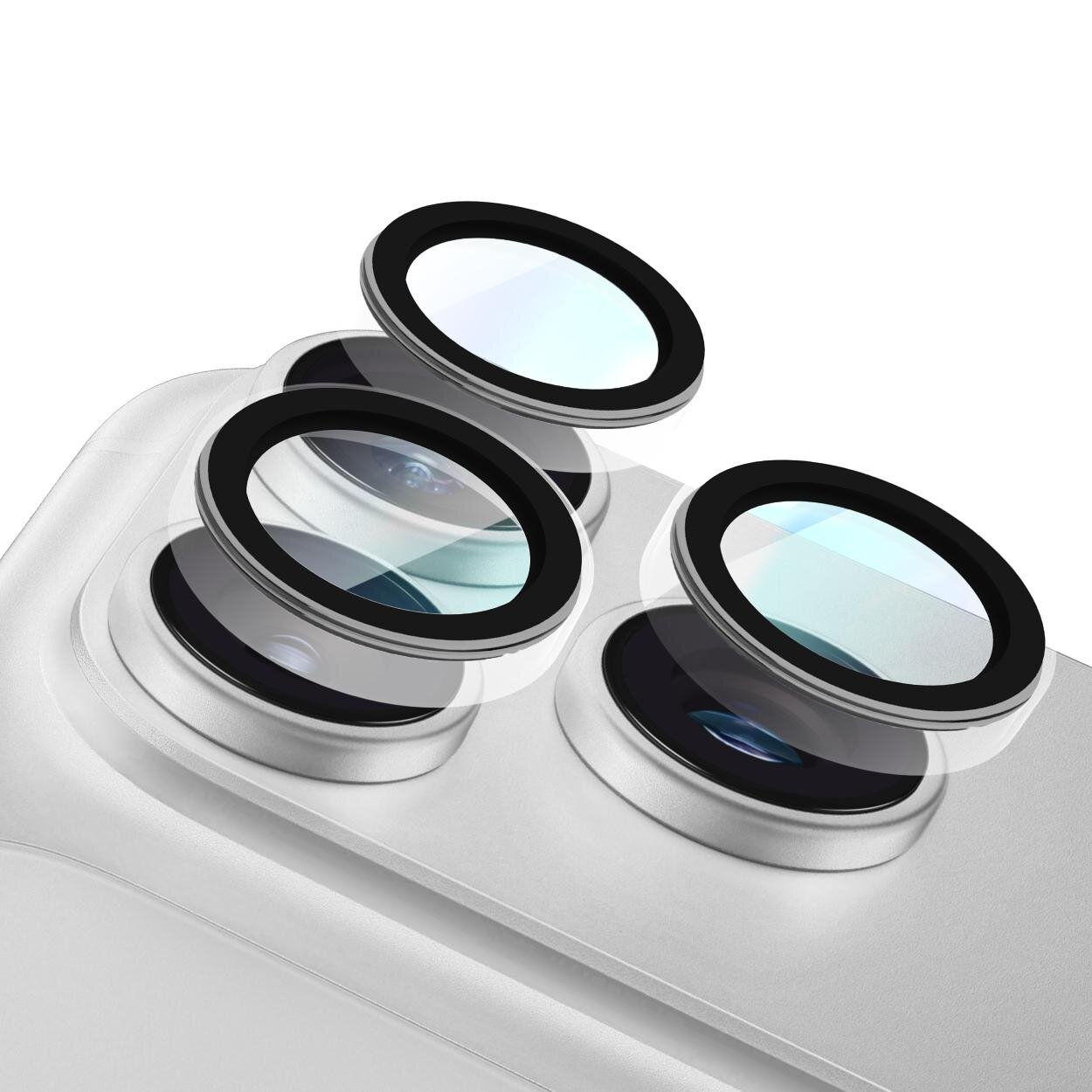 Spera iPhone 17 Pro / 17 Pro Max Safir Kamera Lens Koruyucu - Şeffaf SP-LP001
