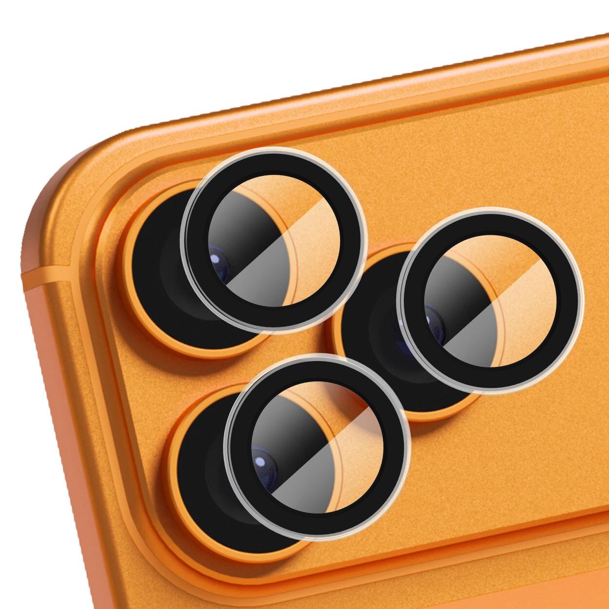 Spera iPhone 17 Pro / 17 Pro Max Asahi Kamera Lens Koruyucu - Şeffaf SP-LP002