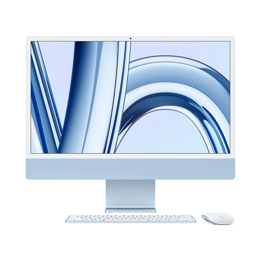 iMac 24 inç  8C CPU 8C GPU M3 24GB/1TB-Turkish Q- BLUE Z197000HZ