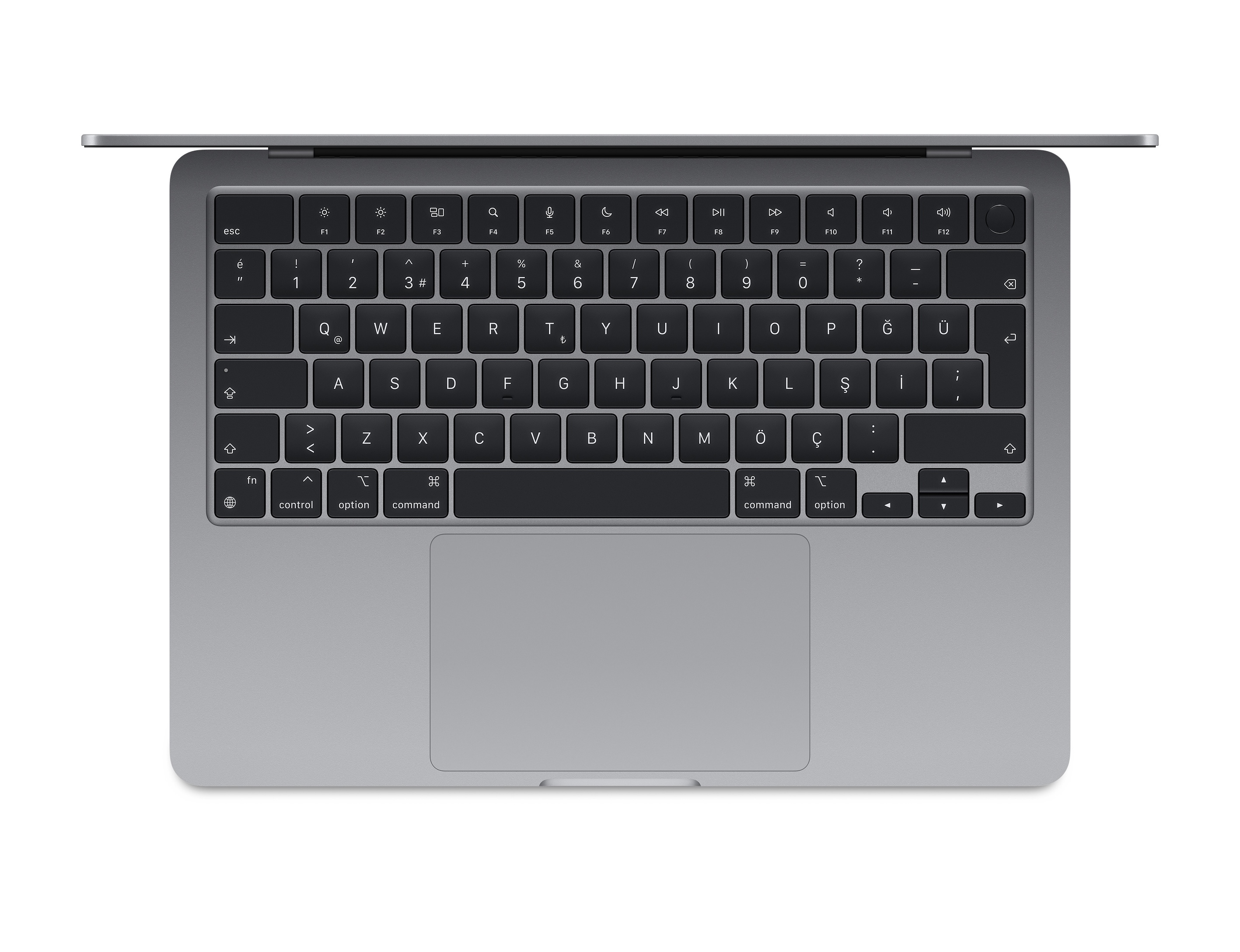 MacBook Air 13 inç M3 Çip 8 Çekirdekli CPU 10 Çekirdekli GPU 24GB Bellek 1TB SSD Uzay Grisi Z1HX0006K