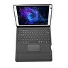 Daphnela iPad 10.2 9.Nesil Klavyeli Kılıf - Siyah 0763250073469