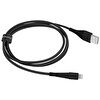 Momax Tough USB-A to Lightning Kablo (1.2m)-Siyah 4894222047471