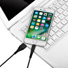 Momax Tough USB-A to Lightning Kablo (1.2m)-Siyah 4894222047471