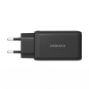 Momax Oneplug 3-Port GaN Charger (65W)- Siyah 4894222065444