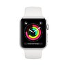 Apple Watch Series 3 GPS 38 mm Gümüş Rengi Alüminyum Kasa ve Beyaz Spor Kordon MTEY2TU/A MTEY2TU/A