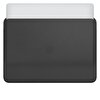Apple 16 inç MacBook Pro için Deri Zarf (Leather Sleeve) Kılıf  - Siyah