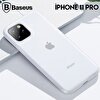 Baseus Jelly iPhone 11 Pro Ultra İnce Kılıf Mat Şeffaf