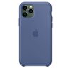 iPhone 11 Pro için Silikon Kılıf - Loş Mavi MY172ZM/A