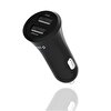 Ttec Quantum Duo MFi Araç Şarj Aleti 1A - 2.4A - Siyah 8694470546940