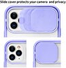 Piili iPhone 11 Pro Max Cam Slide Kılıf - Lila