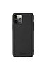 Krusell iPhone 12/12 Pro Kılıf - Kumtaşı Siyahı