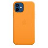 iPhone 12 | 12 Pro için MagSafe özellikli Deri Kılıf - Kaliforniya Turuncusu
