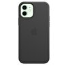 iPhone 12 | 12 Pro için MagSafe özellikli Deri Kılıf - Siyah
