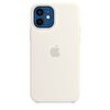 iPhone 12 | 12 Pro için MagSafe özellikli Silikon Kılıf - Beyaz