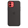 iPhone 12 | 12 Pro için MagSafe özellikli Silikon Kılıf - Siyah