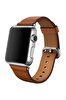 Apple Watch 38 -40 mm Klasik Kahverengi Tokalı Hakiki Deri Kordon MLDY2ZM/A