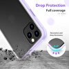 Piili iPhone 12/12 Pro Mat Kılıf - Mor 6944628926370