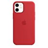 iPhone 12 mini için MagSafe özellikli Silikon Kılıf - Kırmızı (PRODUCT)RED