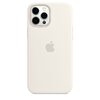 iPhone 12 Pro Max için MagSafe özellikli Silikon Kılıf - Beyaz