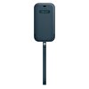 iPhone 12 | 12 Pro için MagSafe özellikli Deri Zarf Kılıf - Baltık Mavisi MHYD3ZM/A
