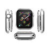 Piili Apple Watch 42MM Silikon Kılıf - Şeffaf 6944629128230