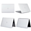 Piili MacBook Pro 14 Hardshell Mat Kapak - Şeffaf 6944629135115